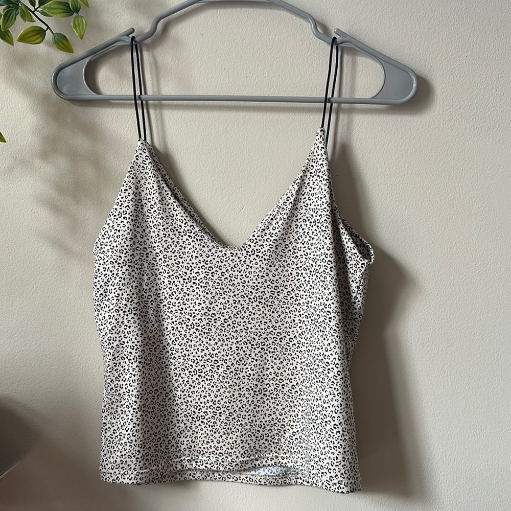 Cheetah print tank